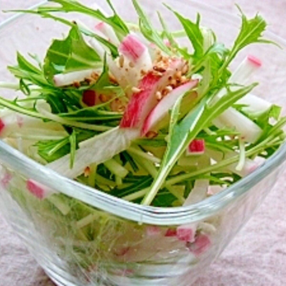 大根 サラダ 水菜